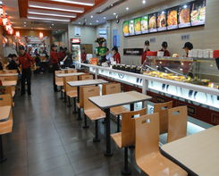 泰安賽尚裝飾工程 打造高效專業(yè)的快餐店裝修設(shè)計(jì)